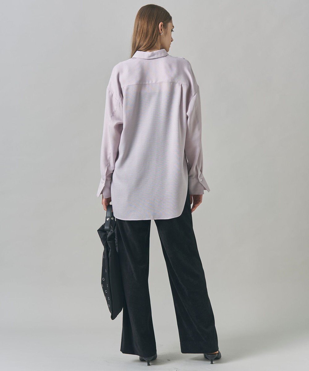 ICB L 【洗える】 シアービエラ デザインシャツ 