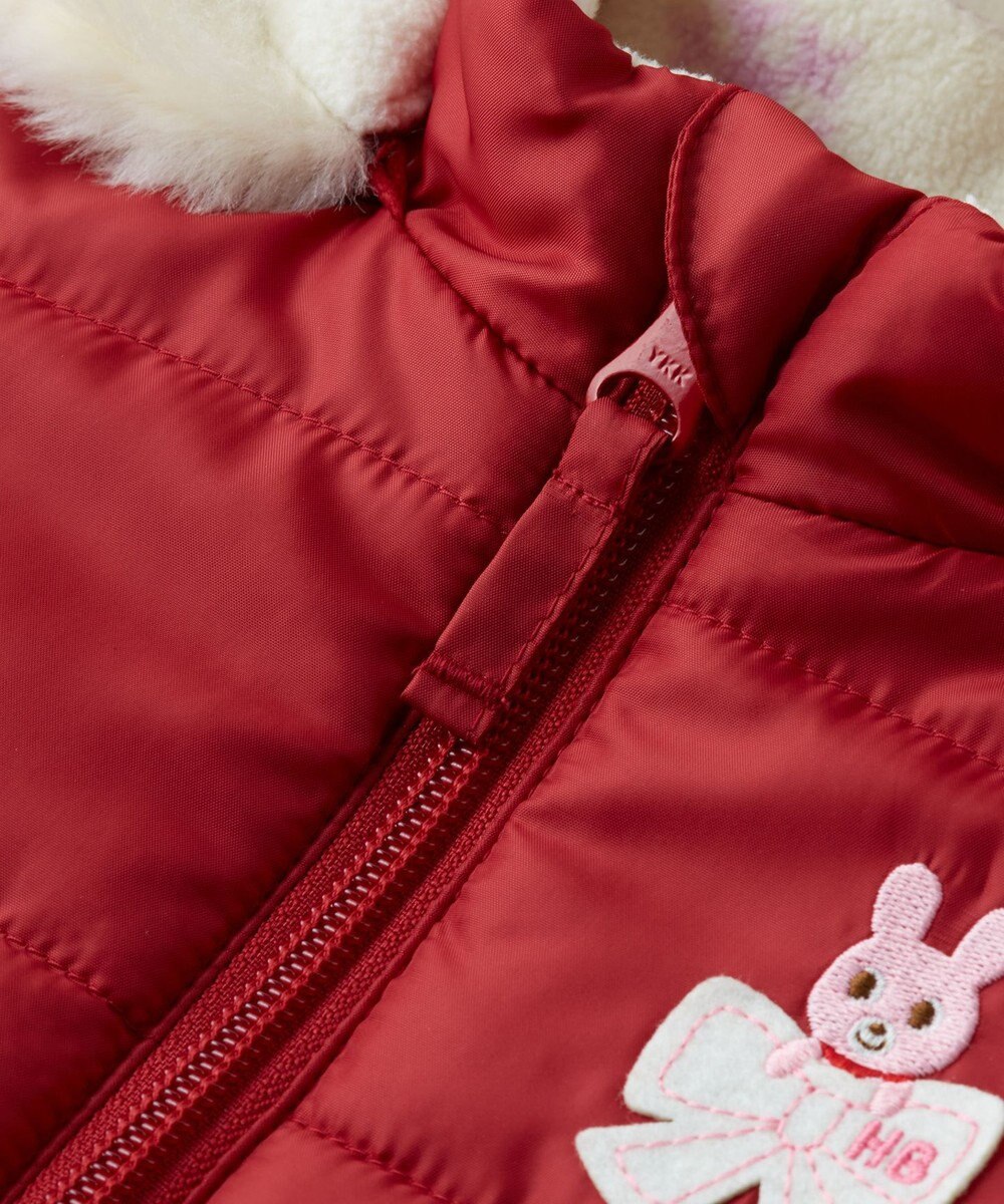 MIKI HOUSE HOT BISCUITS 【80-120cm】 裏地フリース ジャンパー 