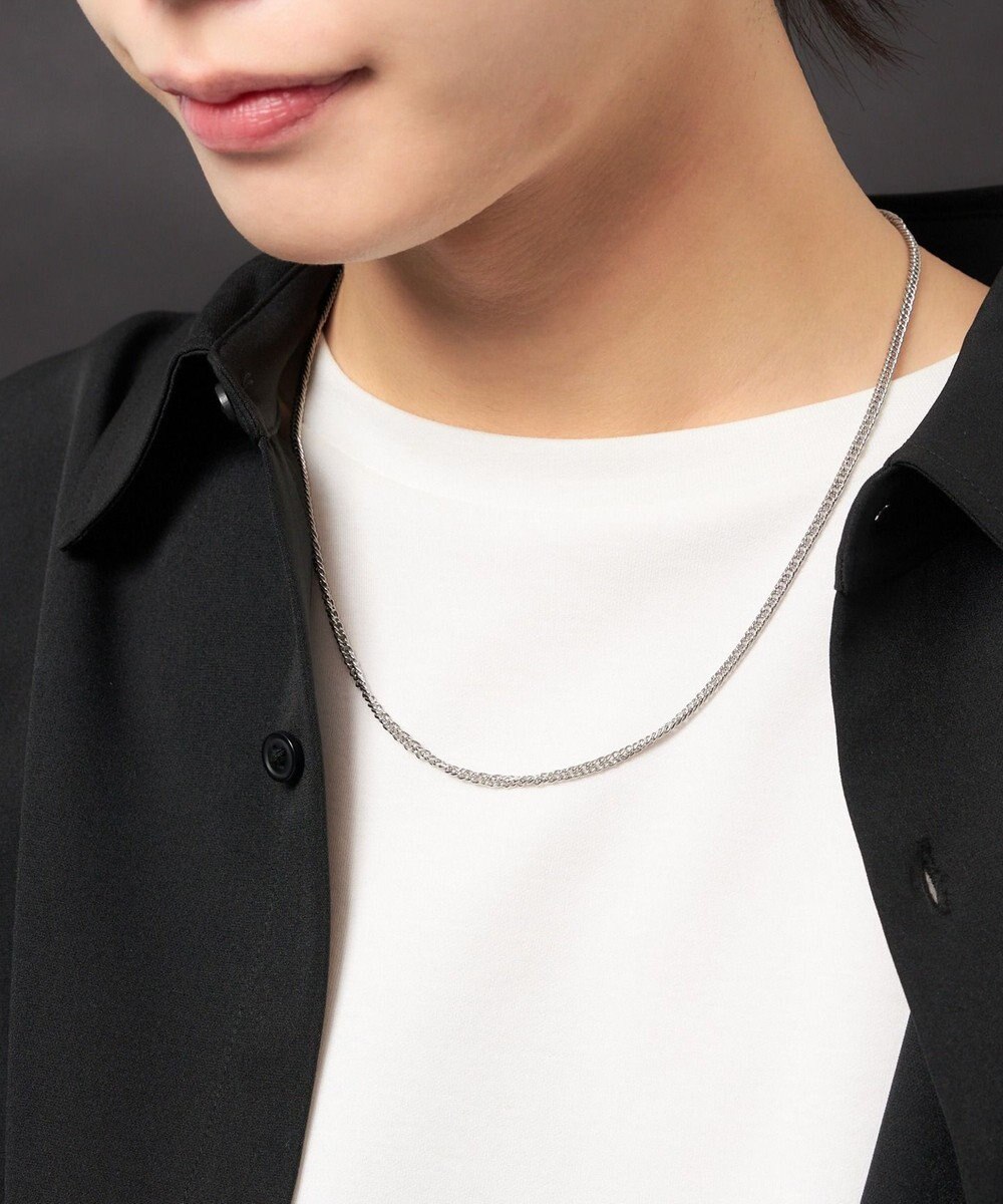 WEGO ステンレスチェーンネックレス50cm 