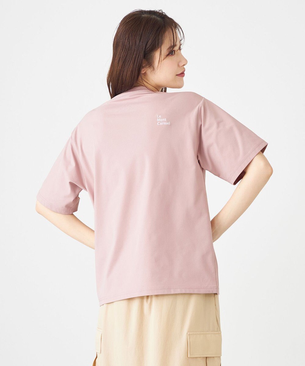 SHARE PARK LADIES 【UVカット・吸水速乾・ストレッチ・軽量 】ロゴポケットTシャツ（S・Mサイズ） 