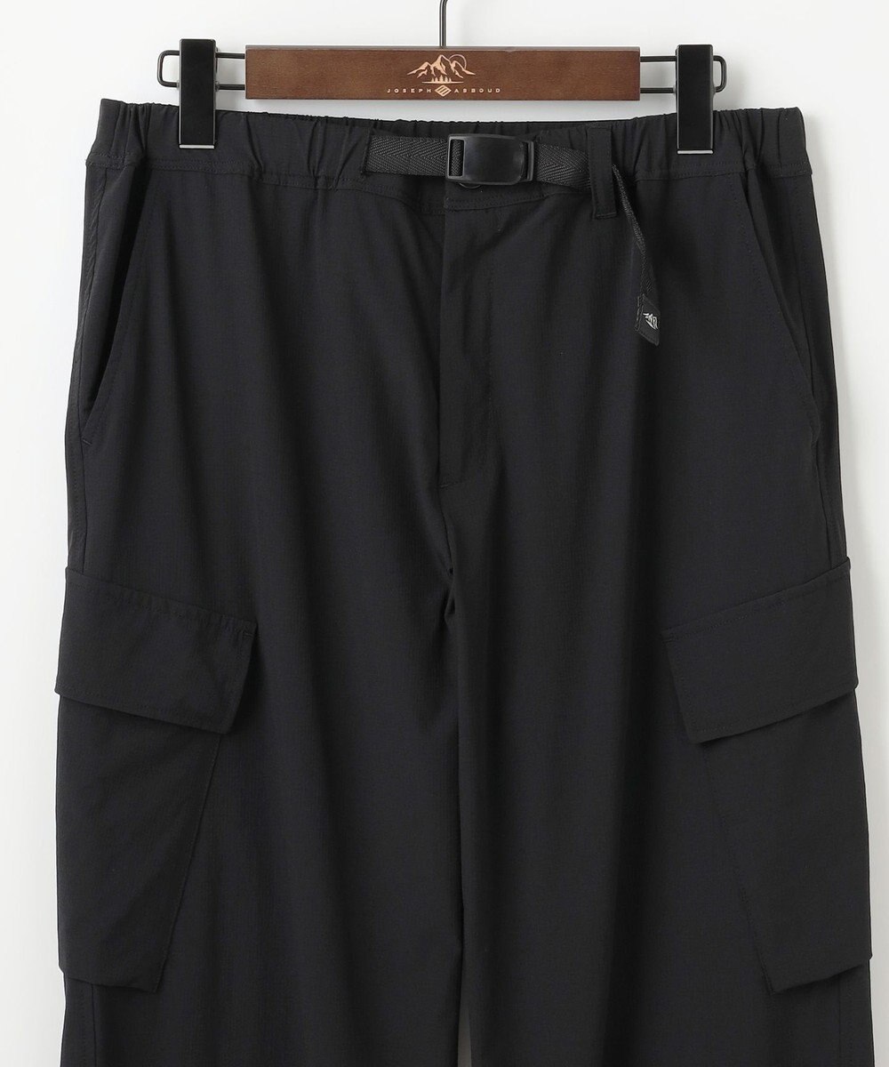 JOSEPH ABBOUD MOUNTAIN 【2wayストレッチ/軽量/ECO撥水】ナイロンリップ2wayストレッチ トレッキングカーゴパンツ 