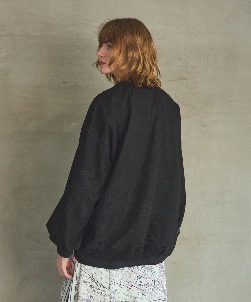 GRACE CONTINENTAL メッシュレイヤードブルゾン 