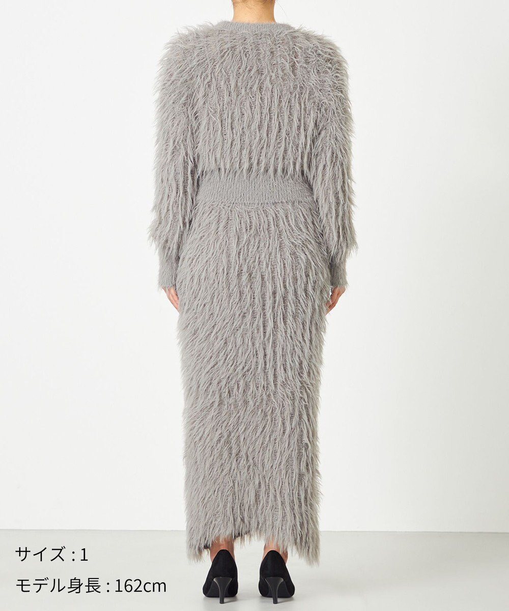 NAVE 【ReNAVE・洗える】メルティーシャギーニット プルオーバー 