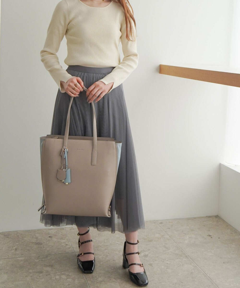 ACE BAGS & LUGGAGE Jewelna Rose OLバッグ・セレム  縦型トートバッグ A4サイズ 16190 ジュエルナローズ cs 