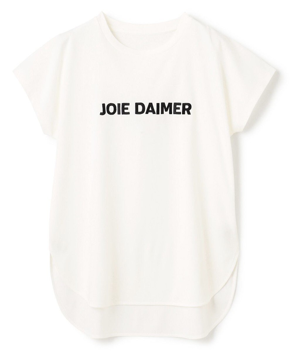 UNFILO BEAUTY FORM ロゴ刺繍フレンチスリーブTシャツ 