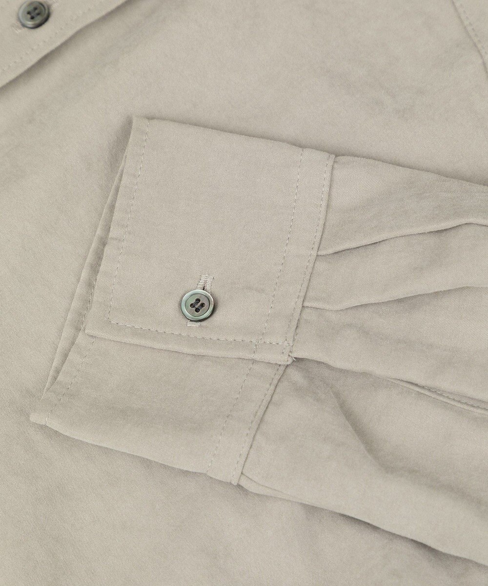 YECCA VECCA ピーチ起毛シャツ 