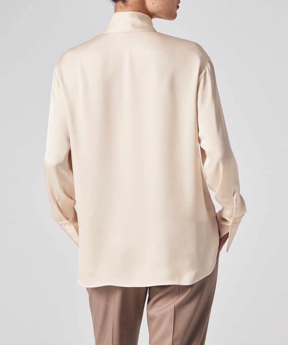 Paul Smith サテン ボウタイ ブラウス 