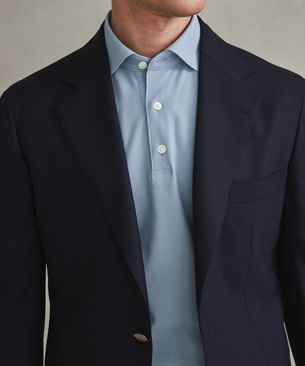 GOTAIRIKU 裏なしにアップデート【御幸毛織/オリジナル素材】Super130’S 定番 ホップサックブレザー(25年モデル) 