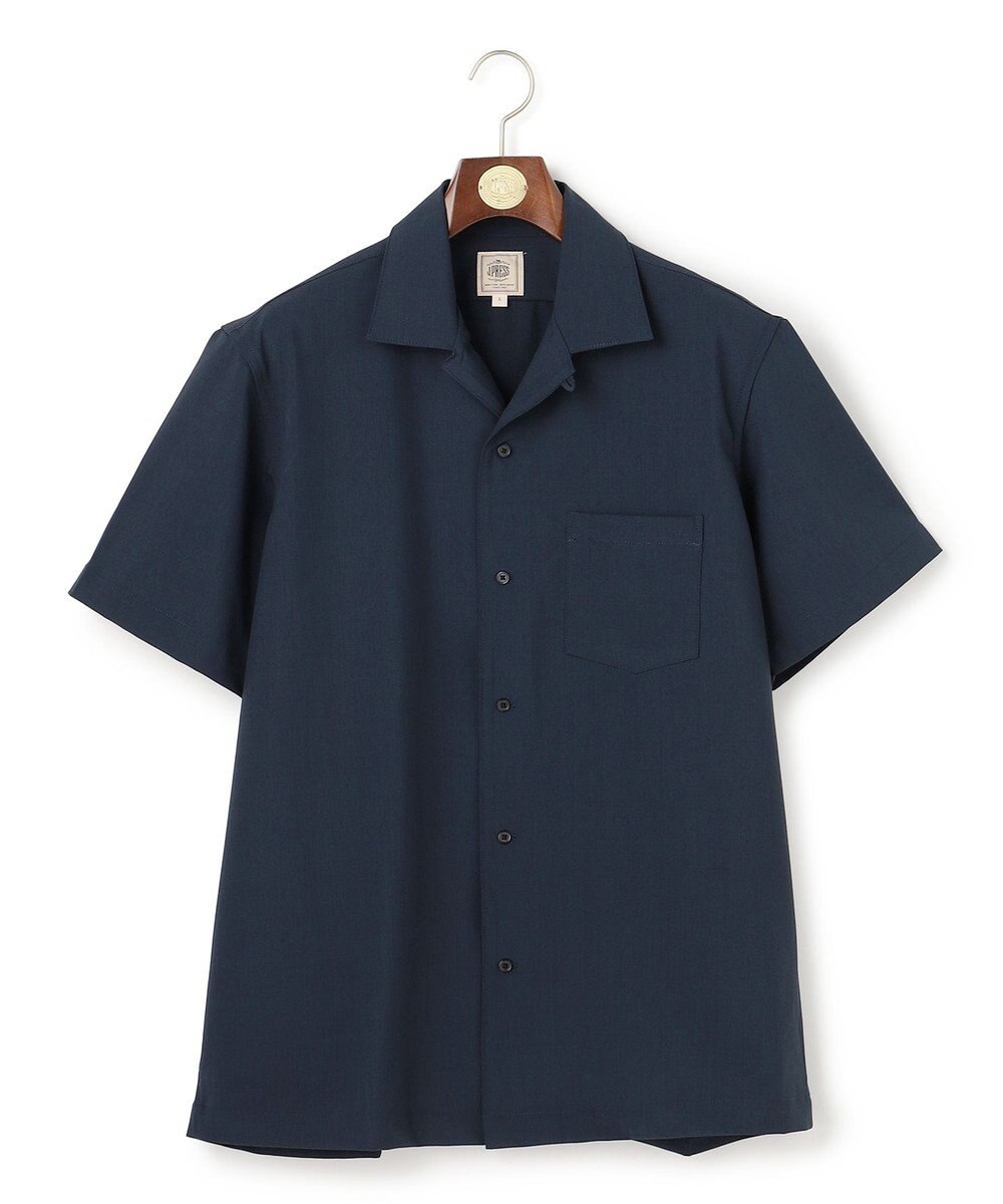 J.PRESS MEN 【WEB・一部店舗限定】リネンライク オープンカラーシャツ 