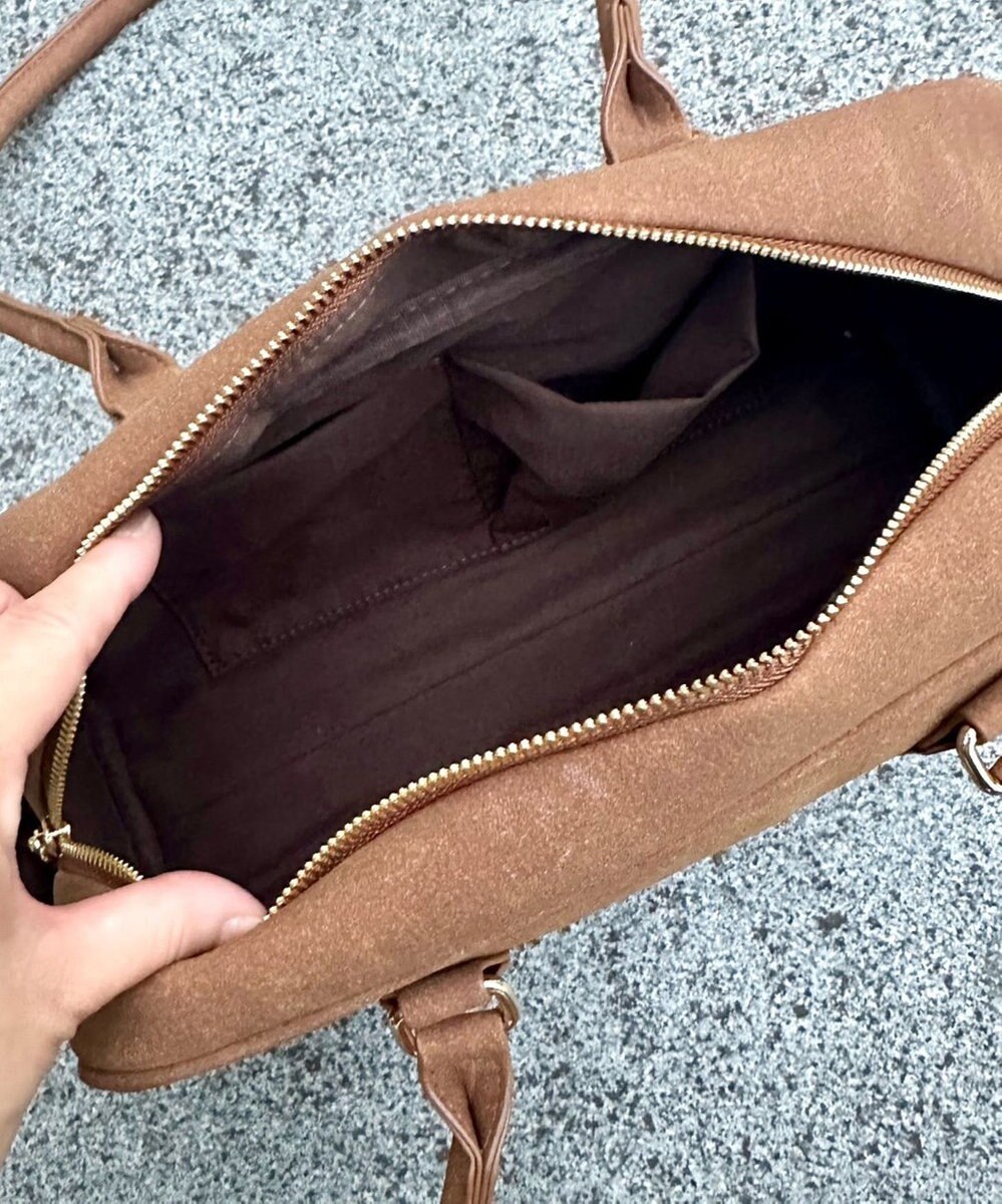 LA BAGAGERIE 【インスタグラマー Chiyoさん×LA BAGAGERIE】スクエアボストン 