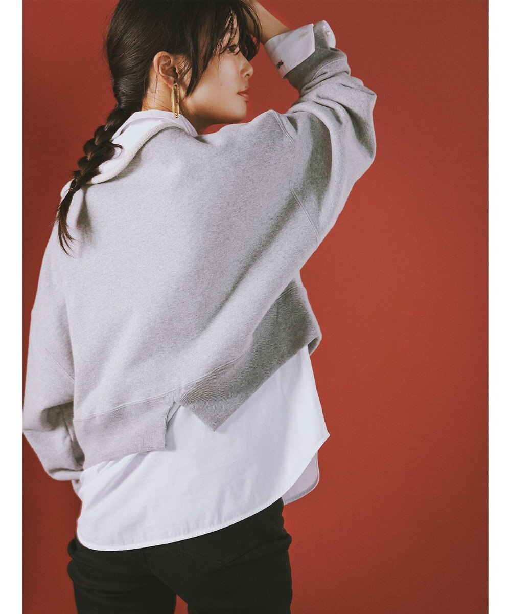 uncrave スウェット ショートトップス（uncrave WHITE） 