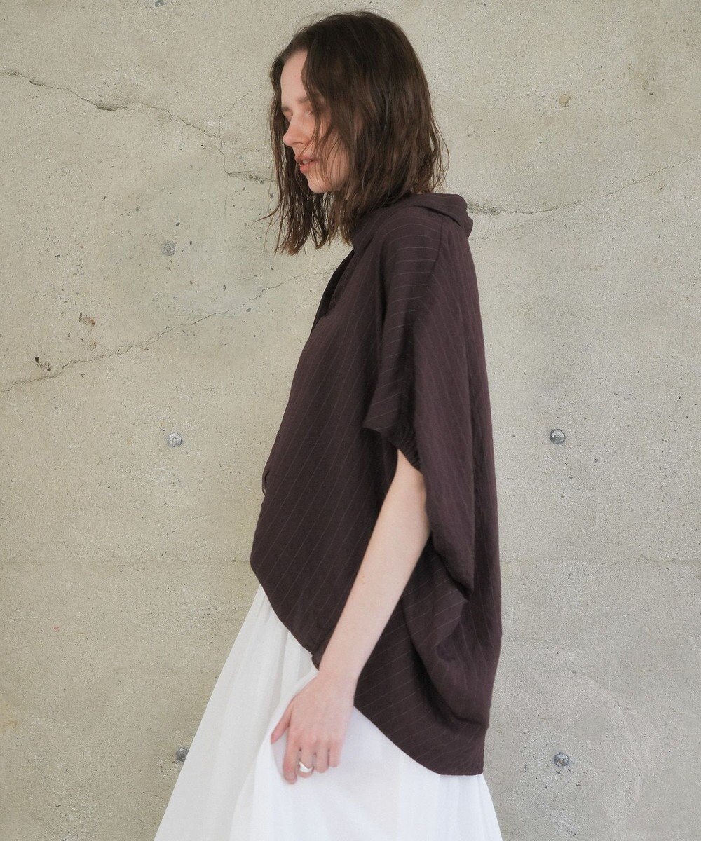 YECCA VECCA ストライプ柄シャツ 