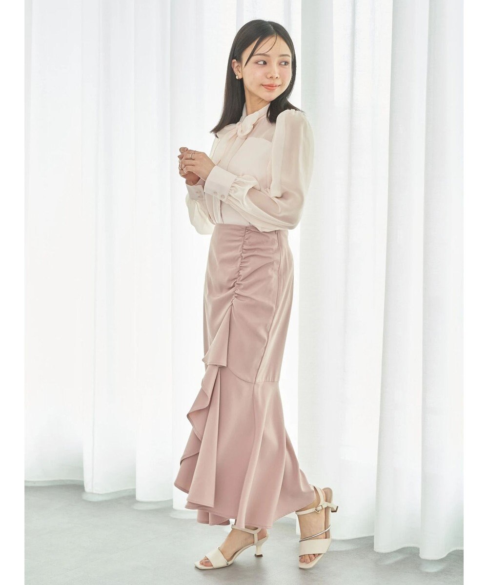 earth music&ecology 切り替えラッフルスカート 