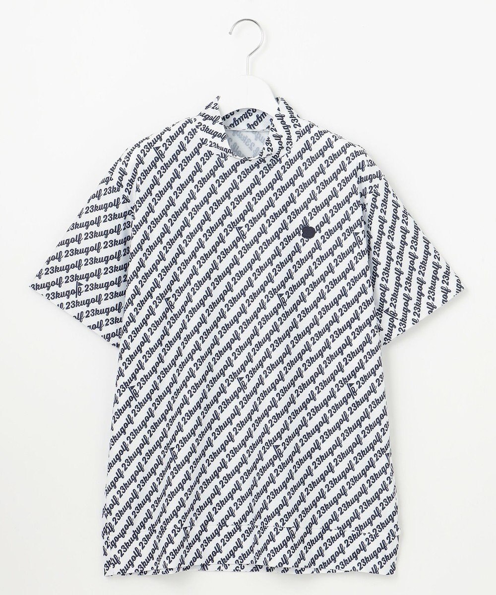 23区GOLF 【MEN】レジメロゴストレッチモックネック 