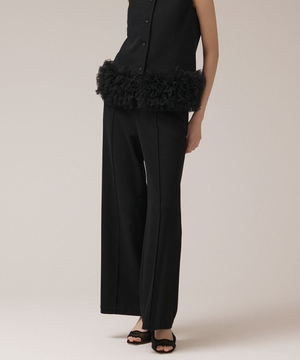 GRACE CONTINENTAL ワイドジャージパンツ 