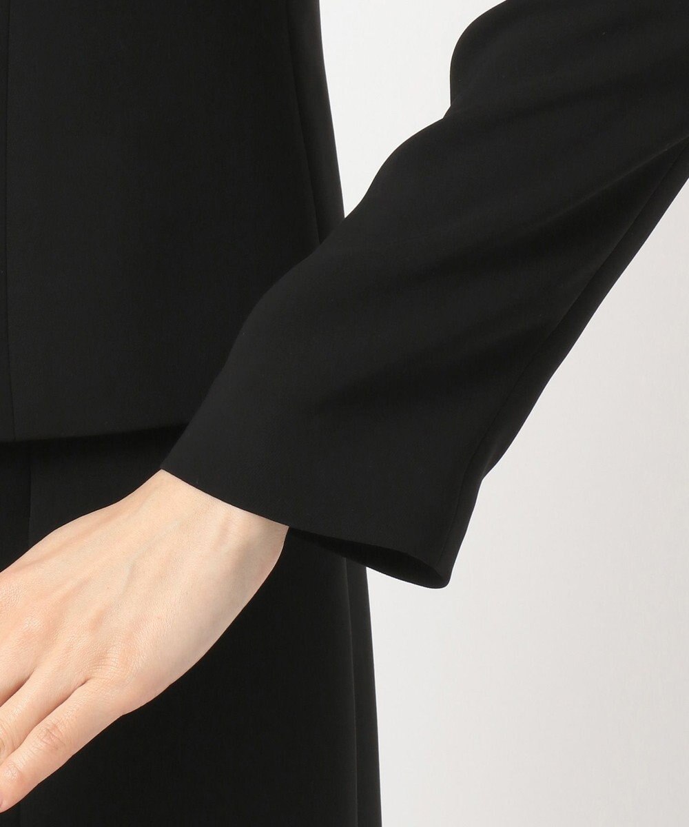 自由区 FORMAL 【洗える/縦横ストレッチ】セオプラスエス横二重ジャケット＋ワンピース 