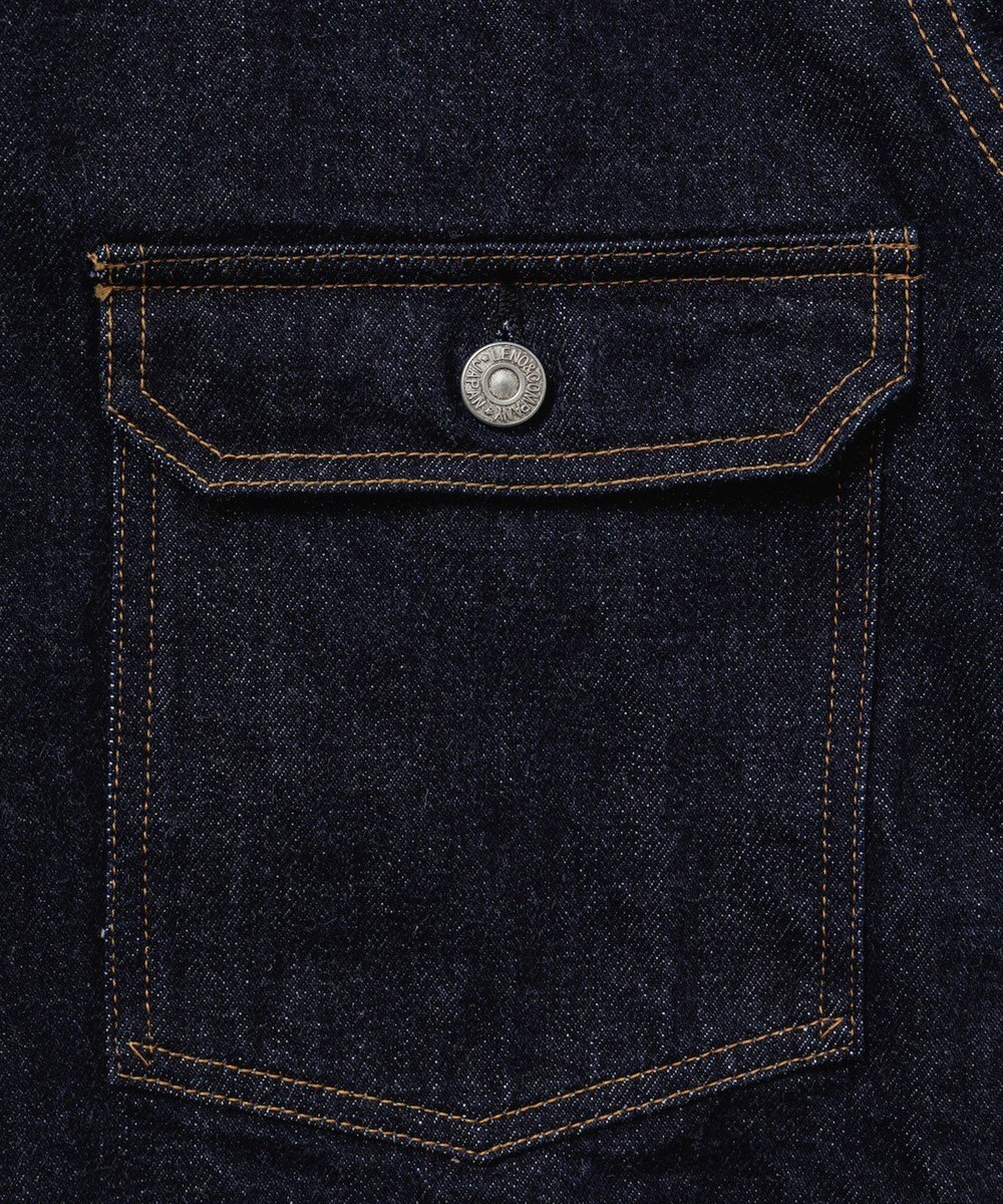 LENO BRENDA BIG TRUCKER JACKET《UNISEX》オーバーサイズデニムブルゾン 