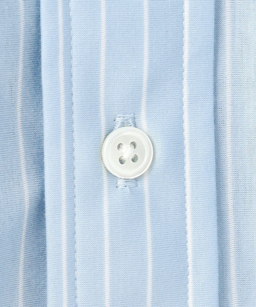 J.PRESS MEN 【KANEMASA JERSEY】【きちんと見え、快適な着心地】ストライプジャージ ボタンダウンシャツ / JAPAN MADE 