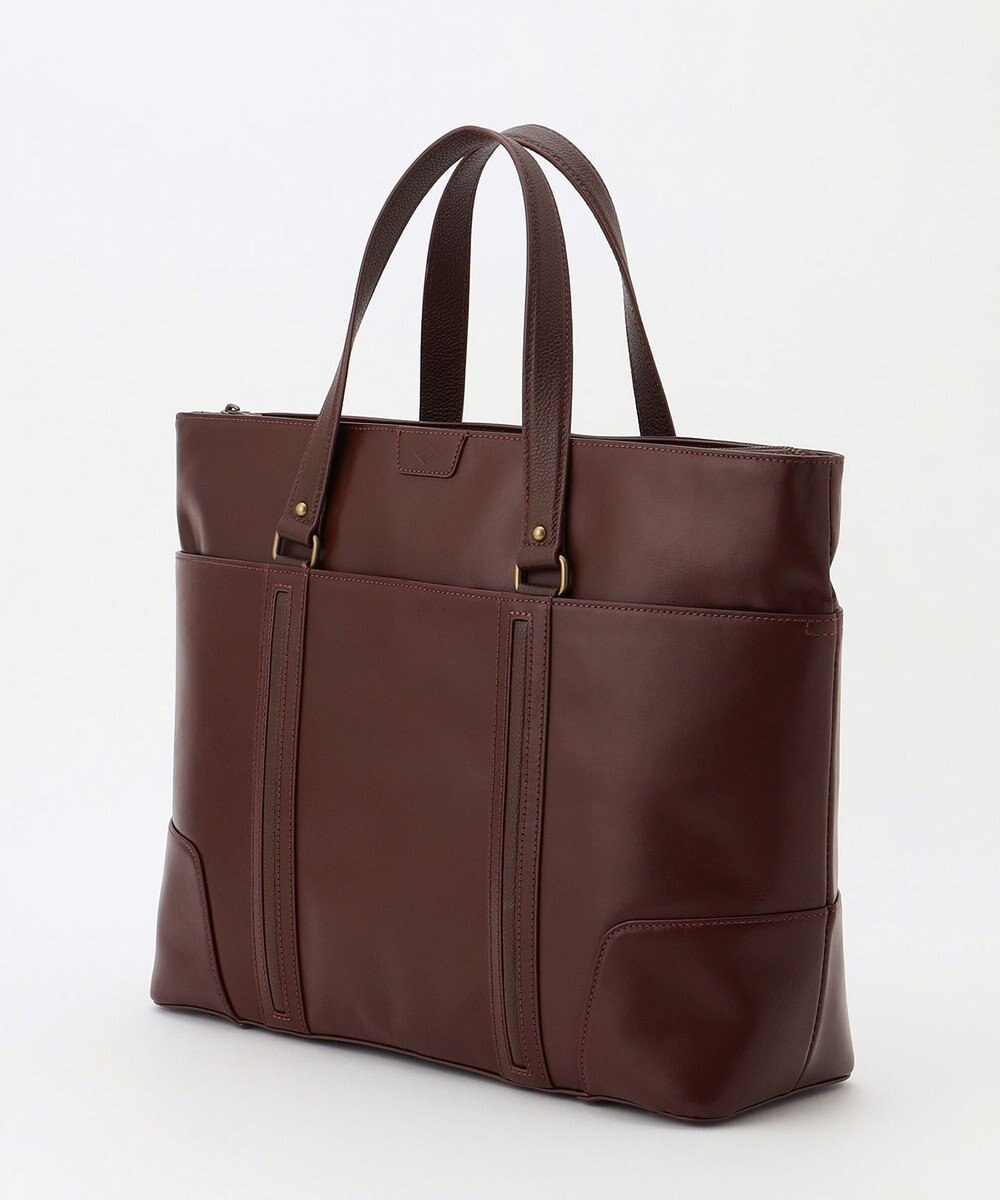 JOSEPH ABBOUD 【JOSEPH ABBOUD 日本上陸30周年・牛革/軽量】オイルドレザートートバッグ 