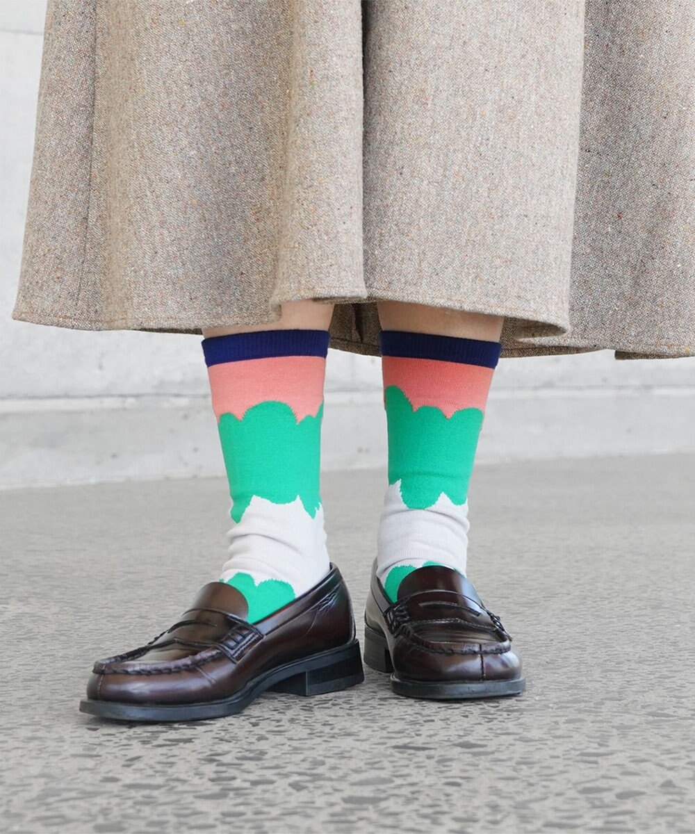 nitorito 【UNISEX】米沢オリジナル柄 ice monster 靴下 