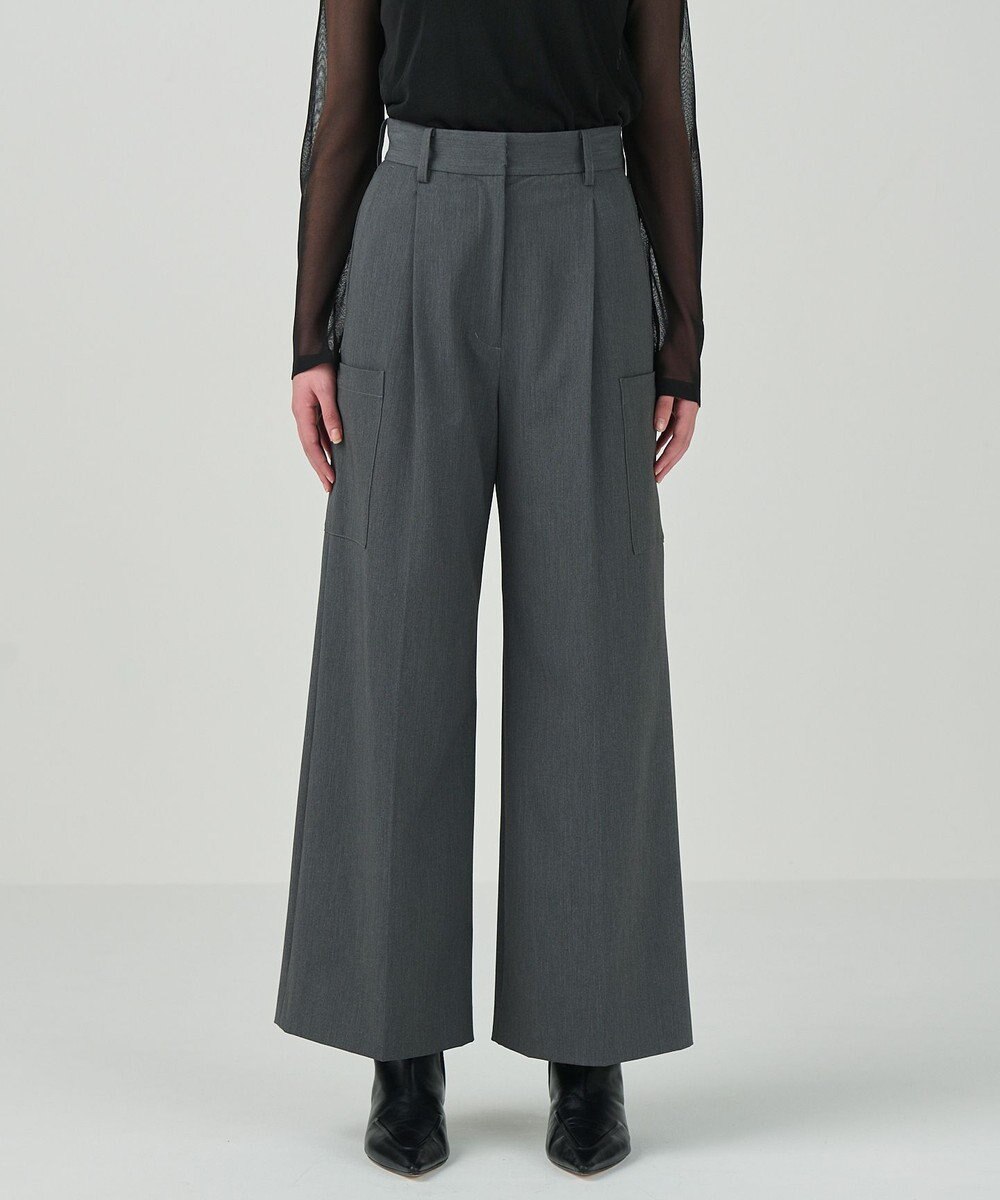 GRACE CONTINENTAL ワイドワークパンツ 