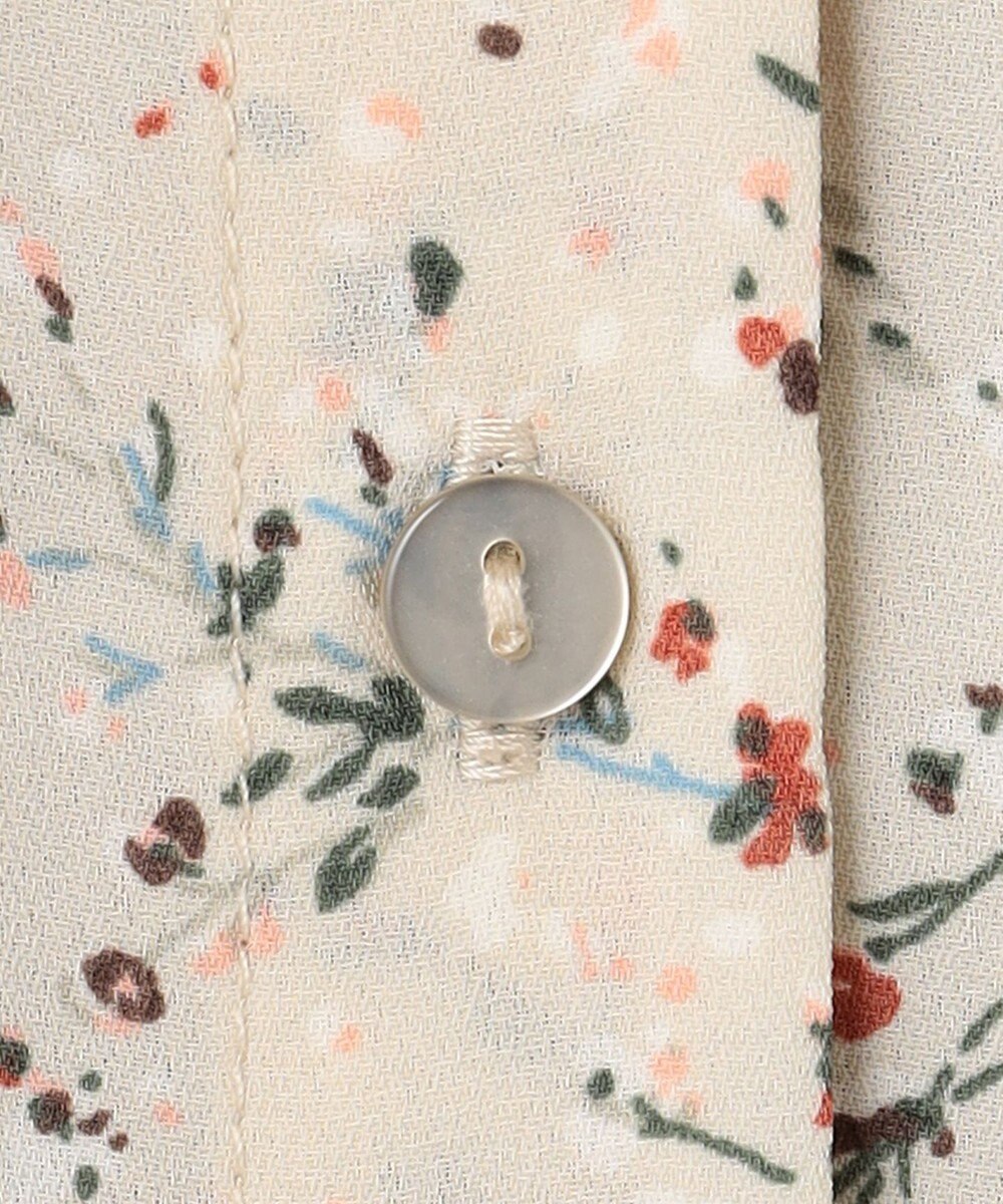 ANY 【洗濯機可】プリントブラウス 