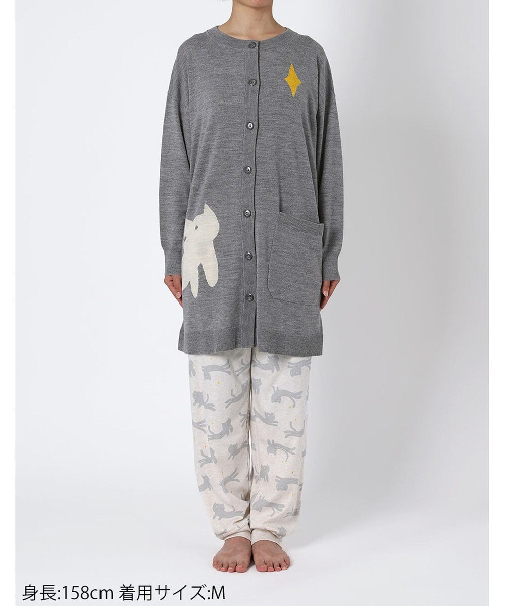 tsumori chisato SLEEP ツモリチサト カーディガン 長袖 ルームウェア あったか レディース UTX584 /ワコール 