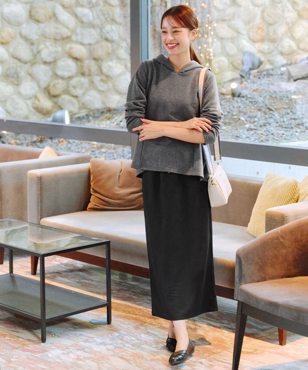 Tiaclasse 【選べる】フレア＆タイトカノコスカート 