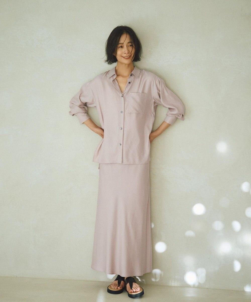 uncrave フィブリルシャンブレー ミドルシャツ 