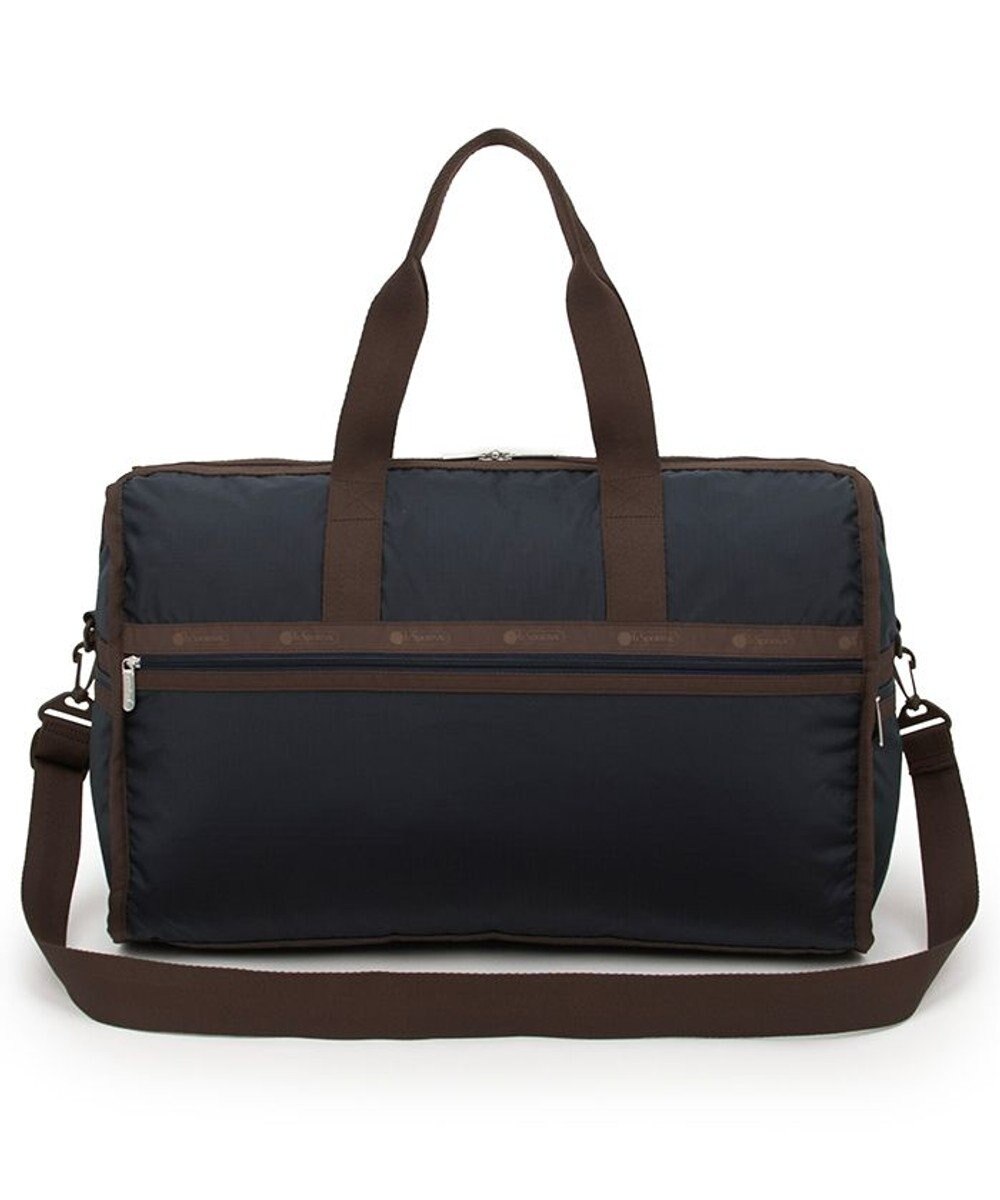 LeSportsac DELUXE LG WEEKENDER/ディープシー/ダークチョコレート 