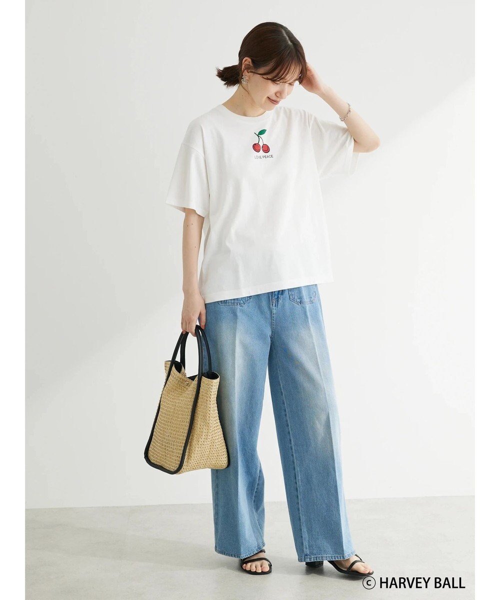 Green Parks Ｓｍｉｌｅｙ　Ｆａｃｅ／チェリープリントＴシャツ 