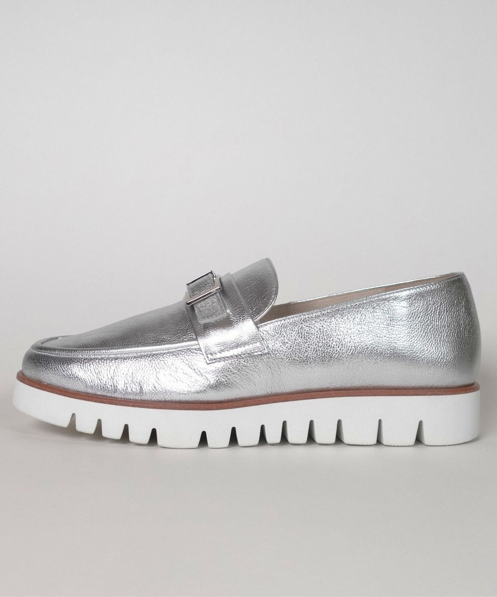 Dominic3 スニーカーソール バックルレザーローファー 