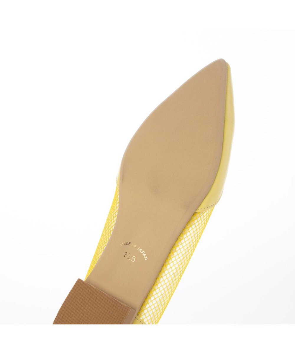 MODE ET JACOMO <carino>【レイン対応】メッシュポインテッドトゥパンプス 