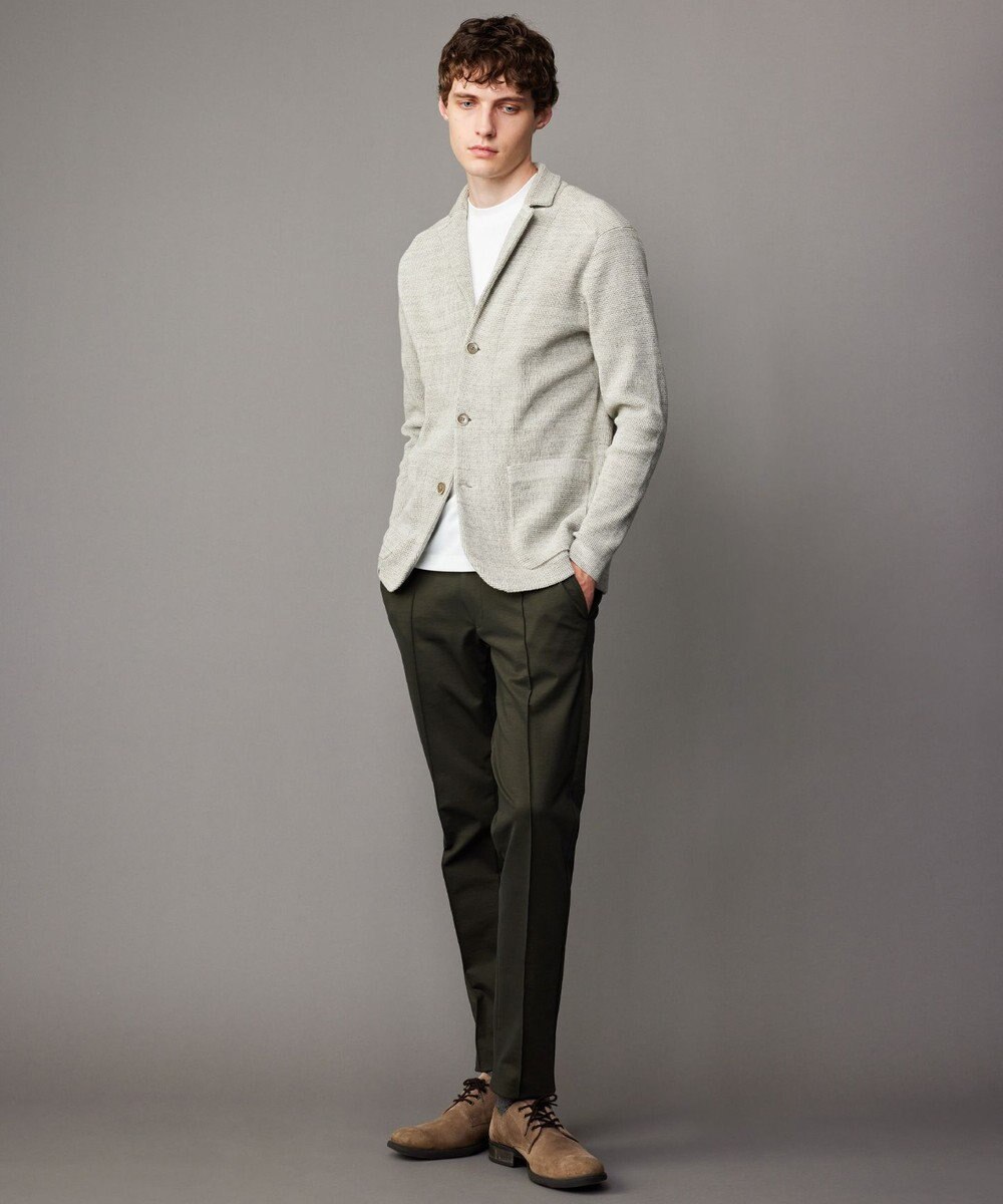 JOSEPH ABBOUD 【オリジナルオーガニックコットン使用】JOE COTTON ニット ジャケット 