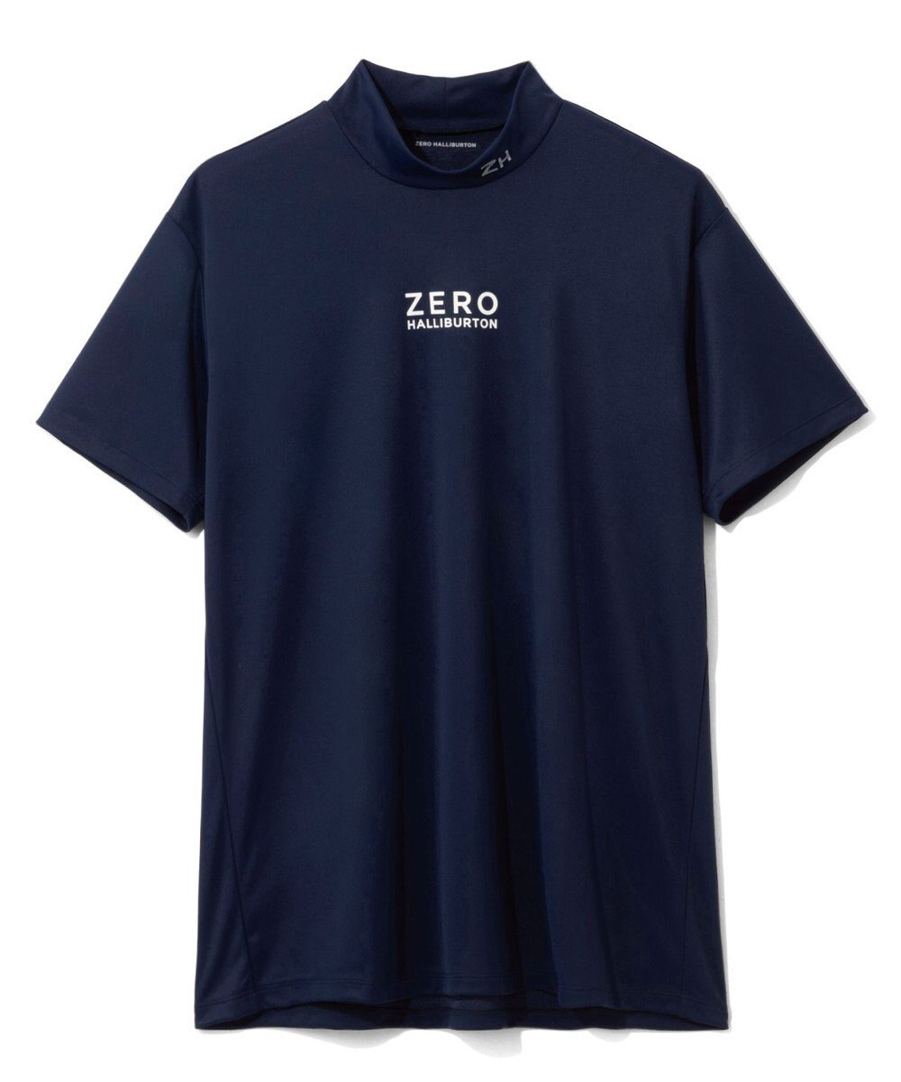 ZERO HALLIBURTON 【防透け】 モックネック Tシャツ ZHG-A4S4 82814 ゴルフウェア 
