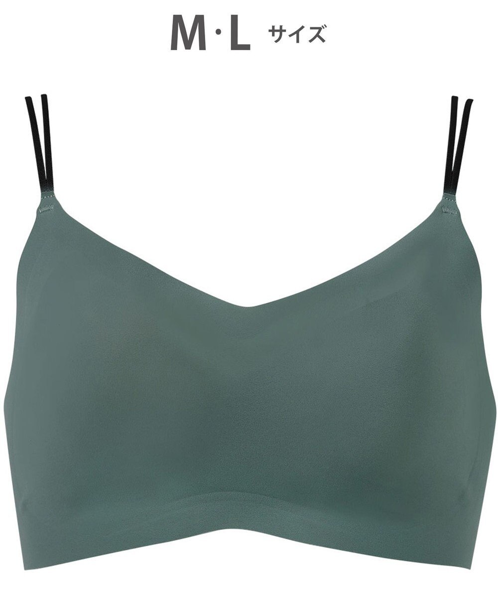 WACOAL ノンワイヤーブラ 【GOCOCi ゴコチ】 ラクなのにしっかりフィット 立体的なバストシルエット レディース ハーフトップ ブラトップ CGG233 /ワコール 