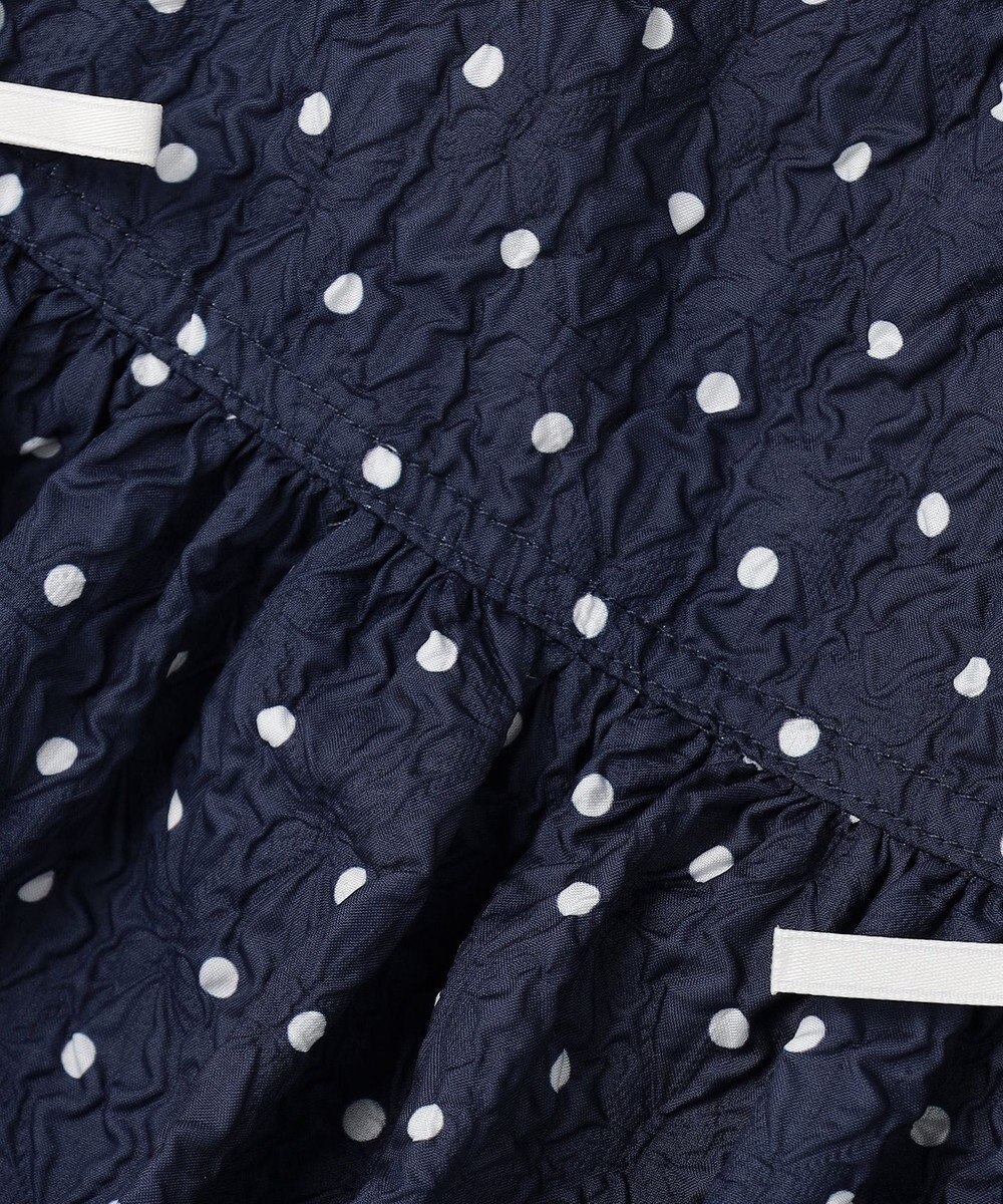 ANY KIDS 【洗濯機可能】バルーン ドットスカート 