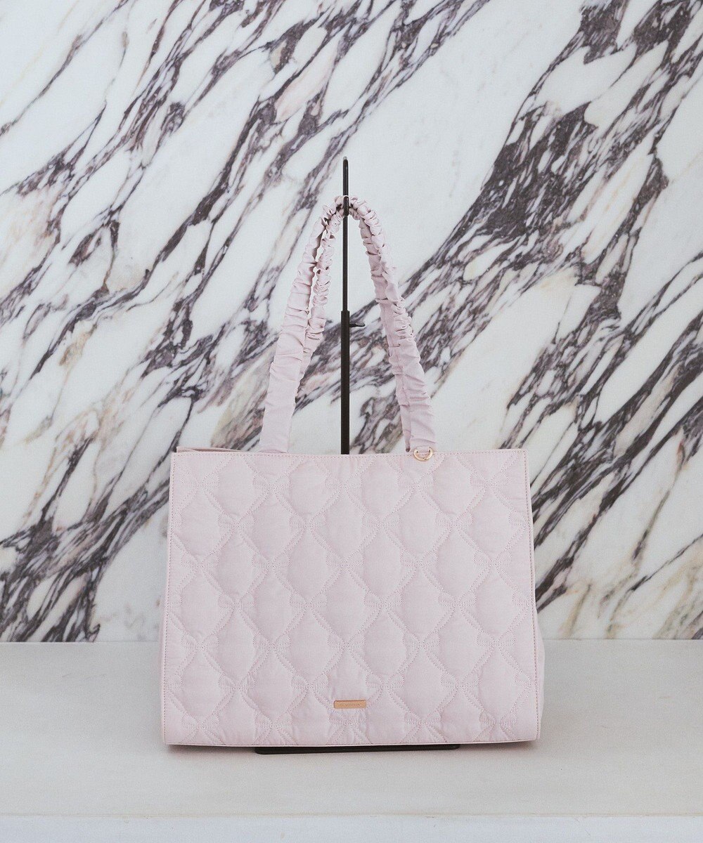 Maison de FLEUR リボンキルティングトートバッグ 