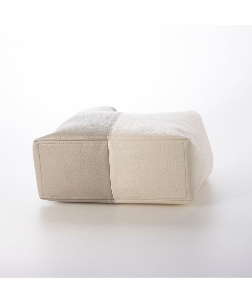 UNBILLION カシュカシュ cachecache / バイカラーフェイクレザートート 