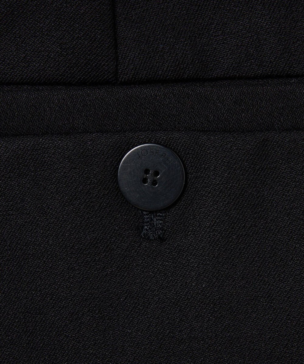 JOSEPH ギャバジンストレッチ ワイドレッグトラウザーズ YUKIO 