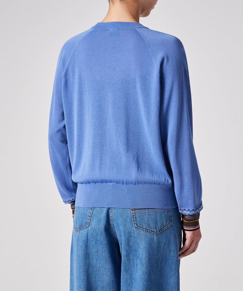 Paul Smith デザイン ステッチ Vネック カーディガン 