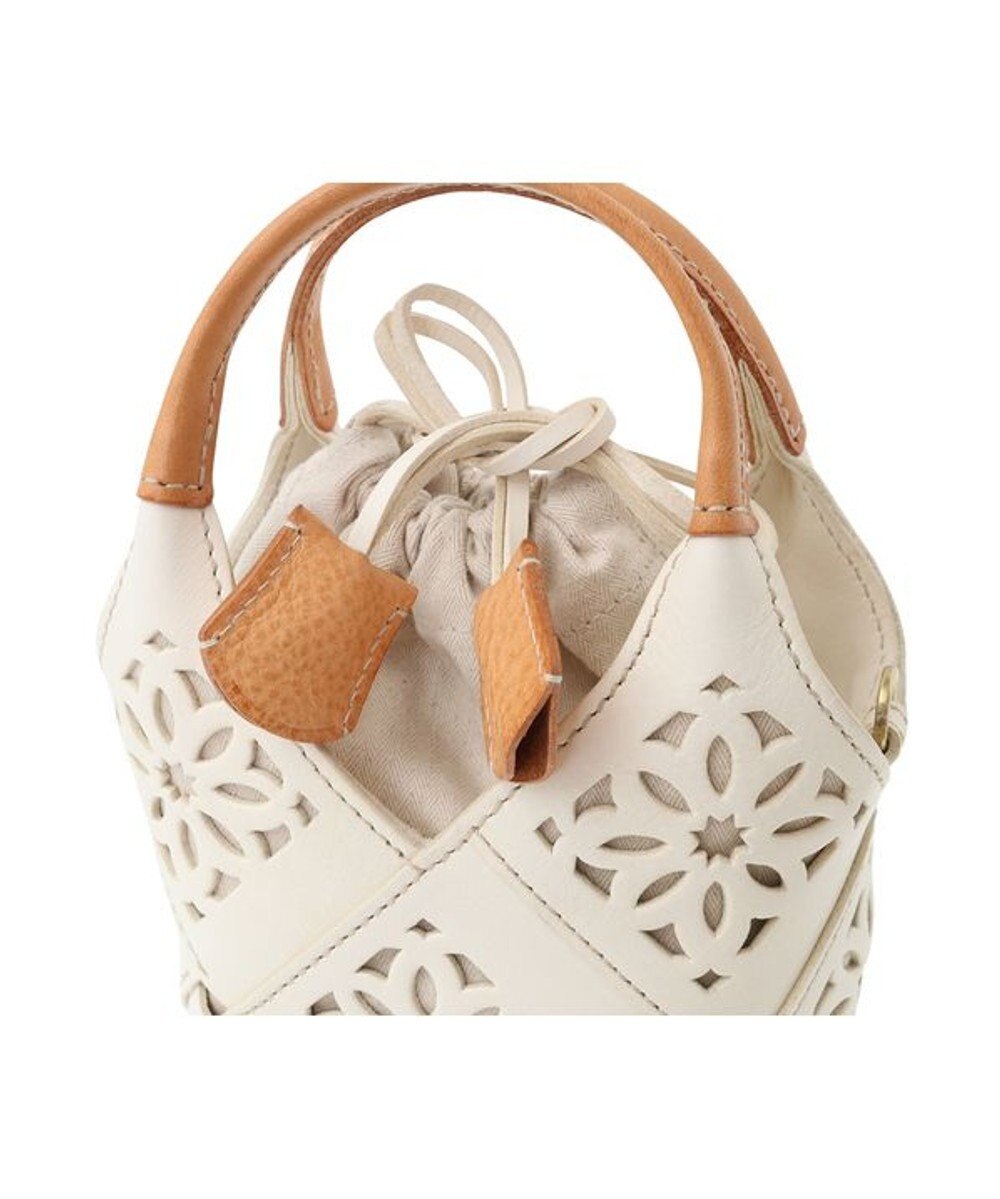 genten サステナブルカットワーク ポシェット 