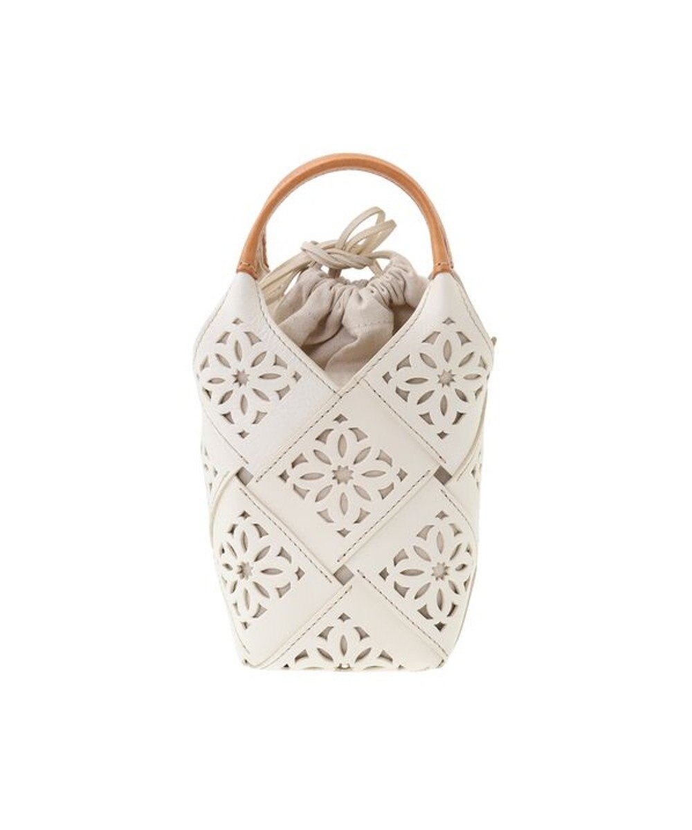 genten サステナブルカットワーク ポシェット 