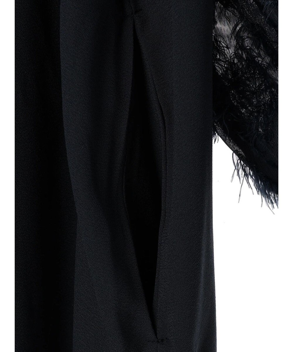 CRAFT STANDARD BOUTIQUE 袖ジャガードラグランワンピース 