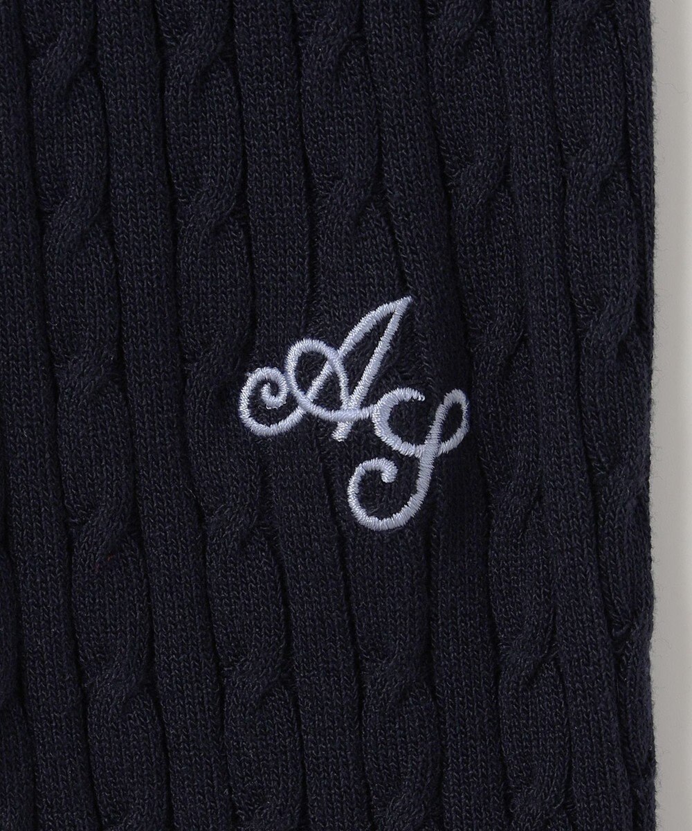 ANY SIS L ケーブルニット カーディガン 