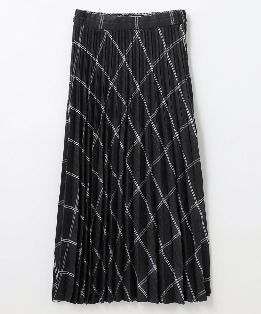 ANY 【10色展開/ウエストゴム】ウーリッシュフラノ プリーツスカート 