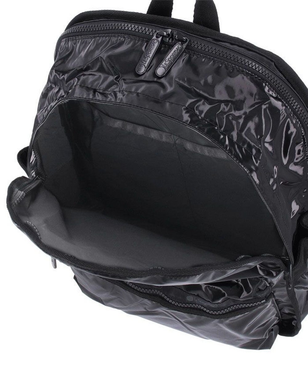 LeSportsac ROUTE BACKPACK/ブラックシャイン 