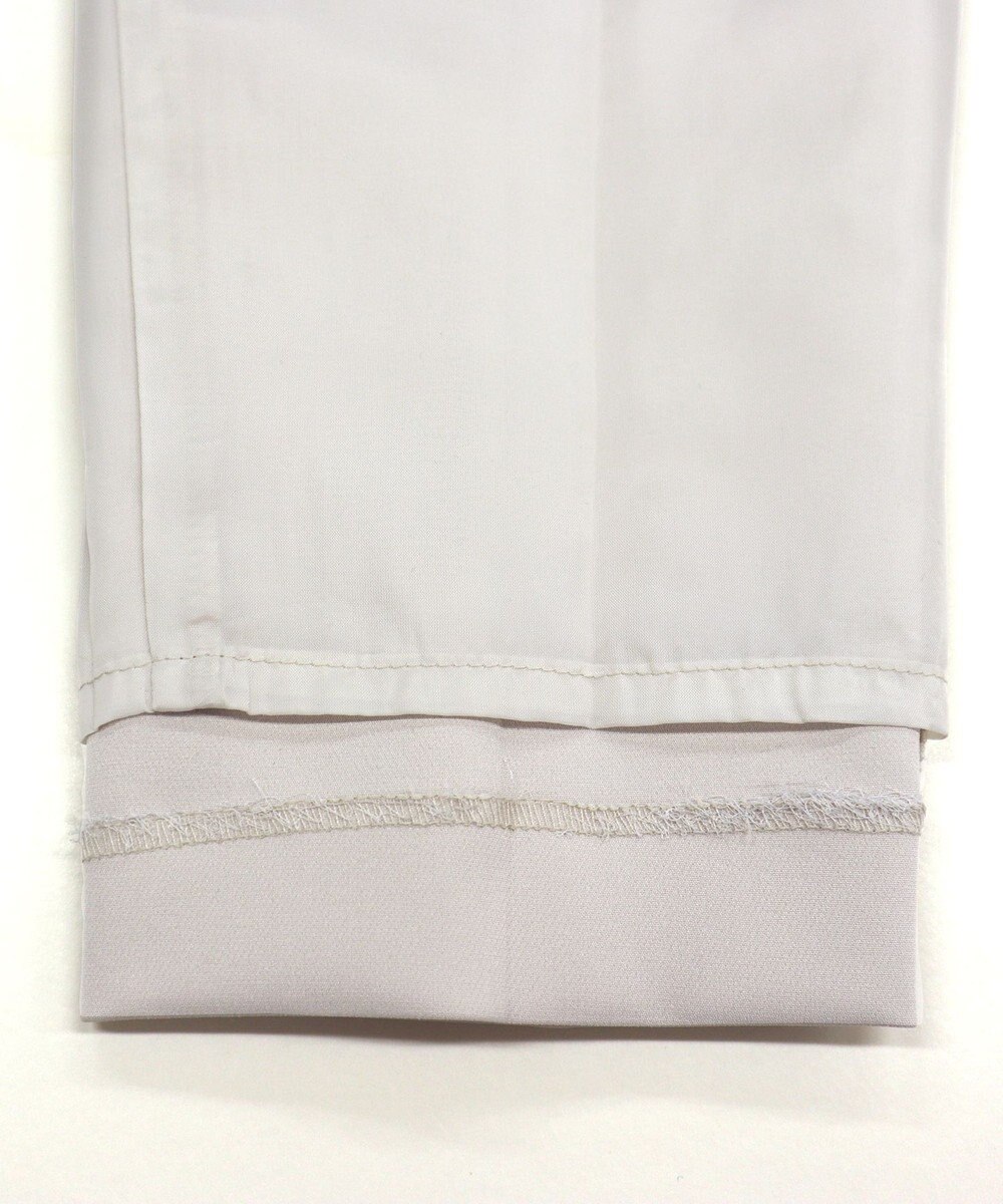 Tiaclasse 【小倉優子さん着用・ダブルクロス・洗える】テーパードパンツ 