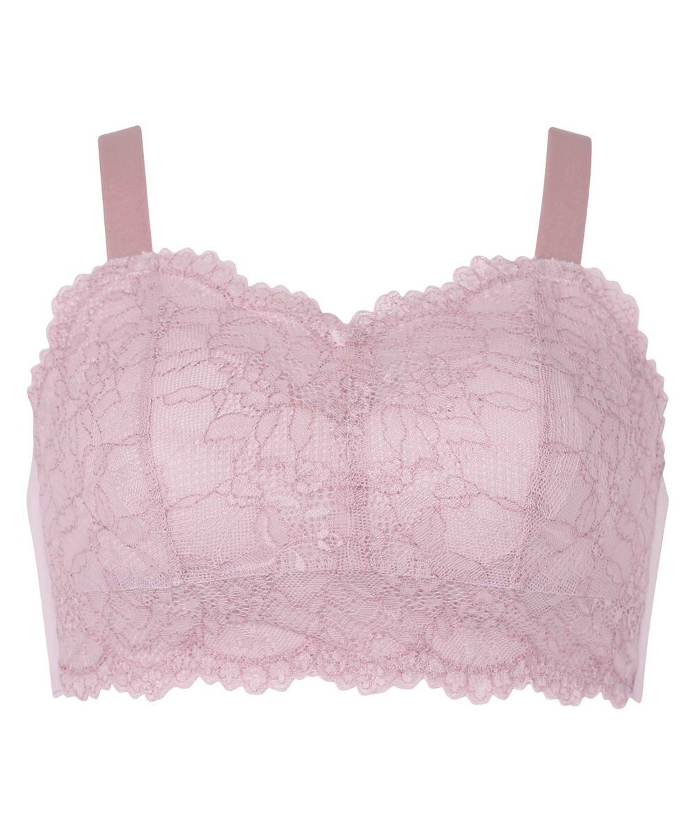 AMPHI ナイトブラ 眠っている間もバストをサポート 夜用ブラ 昼夜問わず使用可能 【ナイトアップブラ レーシィ】 ノンワイヤー ブラ ブラジャー LWF164 アンフィ／ワコール 