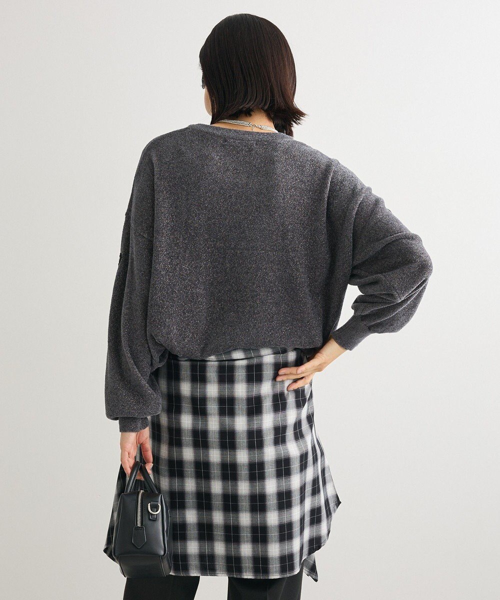 Green Parks 刺繍コードニットプルオーバー 